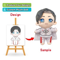 Poupée en peluche de 10 cm personnalisée en usine de la meilleure qualité Poupées en peluche d'anime personnalisées