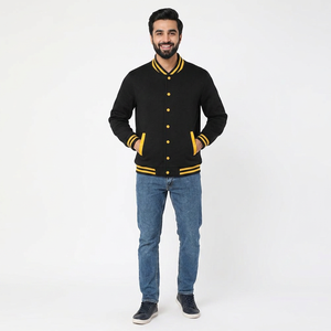 Chaquetas Varsity Blancas al por Mayor, Nueva Moda 2025, Chaqueta Varsity de Invierno Personalizada, Chaquetas Varsity Unisex para Hombre - Product Image 1