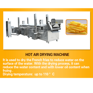 Fully Automatic Stainless Steel Potato Chips Complete Production Line French Fries Production Line French Potato <strong>Fryer</strong> - Product Image 5