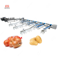 5-10 lagen 3 ton/uur zoete aardappelvormige roterende trommel knoflook sorteermachine voor het sorteren van aardappelen