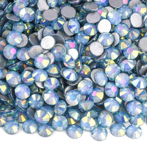 Oleeya Blinbling Strass en gros Couleurs Fumées SS6-SS30 Cristaux Brillants à Dos Plat Non Thermocollants pour Accessoires DIY - Product Image 2
