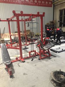 Equipo de culturismo pin máquinas de selección de carga Multi <span class=keywords><strong>Function</strong></span> Cable Crossover Jungle 8 Station machine - Product Image 2