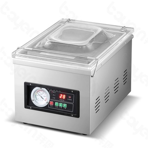 DZ-400 Factory Wholesale Price Commercial Semi Auto Mini Desktop <b>Sealer</b> Vacuum Packaging <b>Machine</b> for Food Rice Meat Fish - Product Image 2