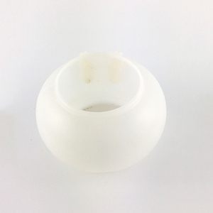White Plastic Round Suspended Feeder Pigeon And Bird Feeder - Product Image 6