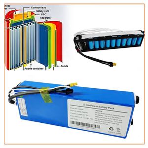 Batteries au Lithium 36V 5.2Ah/6Ah/6.6Ah/7.5Ah/10Ah/12.5Ah/13Ah/15Ah/17.5Ah/20Ah pour Trottinettes Électriques - Product Image 3