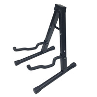 Wholesale Foldable A-Type Metal Guitar Stand Electric Acoustic Guitar Stand for Stringed Instruments Parts & Accessories