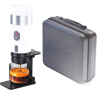 Portable 12V Mini Machine À Espresso De Poche 3-en-1 Froid Chaud Café Brasseur Café Adaptateur Voiture Câble De Charge Source D'alimentation Électrique