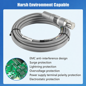 Transmetteur de niveau de carburant à deux fils antidéflagrant à capuchon magnétique 4-20 mA - Product Image 4