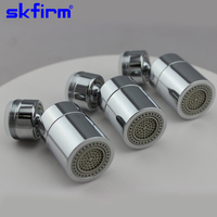 Polished Plated M24 Multifunction Side Spray Kitchen Tap Adapter Water Saving Device