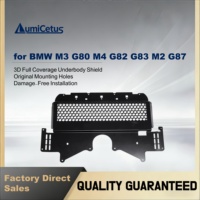 Plaques de protection en aluminium LumiCetus pour refroidisseur d'huile pour BMW M3/M4/M2 X1, X2, X3, X4, X5, X6, X7, iX3, Série 1, Série 3, Série 4, Série 5, IX3, i5