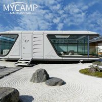 Capsule spatiale préfabriquée de conception moderne et luxueuse avec système intelligent, vente en gros d'usine