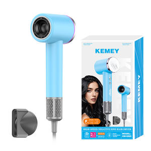 เครื่องเป่าผมเคเมอิ เลค บลู เอซี มอเตอร์ความเร็วสูง ป้องกันความร้อนแบบไอออนิก มาตรฐานยุโรป Km-6880 - Product Image 3