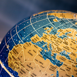 Wellfun Globe du monde de table <span class=keywords><strong>Carte</strong></span> acrylique Globe du monde nautique avec support de table Style vintage Bureau Décoration intérieure Globes - Product Image 6