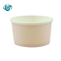 Solutions B2B Tasse à yaourt en papier pour bac à crème glacée jetable Bol Tasses à crème glacée jetables biodégradables avec couvercles