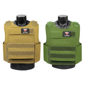 ARTEX Gilet Tactique Léger en Polyester 600D avec Porte-Plaque Ajustable pour Entraînement en Extérieur et Protection de Sécurité - Product Image 5