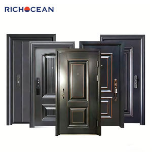 Portes <span class=keywords><strong>d</strong></span>'<span class=keywords><strong>entrée</strong></span> en aluminium français RICHOCEAN avec embossage 3D, portes <span class=keywords><strong>de</strong></span> sécurité durables, insonorisées et sécurisées - Product Image 6
