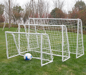 Xách tay 7x16 độ chính xác cao sức mạnh Pe/polyester bóng đá/bóng đá Mục tiêu Net vuông/kim cương lưới sân sau đào tạo 6 mét dây - Product Image 1