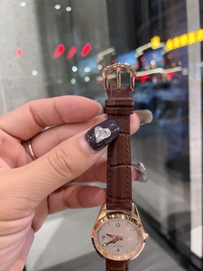 Reloj de Lujo de Alta Gama para Pareja, Movimiento Mecánico Automático, Correa de Cuero de Cocodrilo, Esfera de Nácar, Resistente al Agua, para Omegaes - Product Image 6