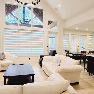 تعتيم تلقائي صامت موتور تطبيق واي فاي جوجل الذكية التحكم في الطبقة المزدوجة ظلال النهار والليل Zebra العمى الآلية - Product Image 6