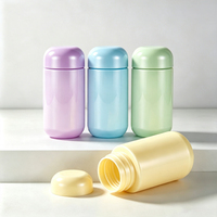 Bouteilles en plastique haut de gamme pour capsules, flacons vides pour pilules de 80 ml et 120 ml, pots de distribution pour produits de santé et cosmétiques
