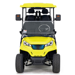 Carrito de Golf Personalizable de 6 Plazas, Motor de 5kw, Vehículo de Nueva Energía de Acero, 48v, Compatible con Club Car, Ecológico - Product Image 1