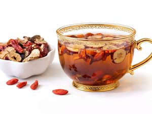 Thé Herbal Premium pour la Fertilité Masculine avec Ginseng et Cinq Trésors Biologiques, Non Irritant, Soutien Rénal et Énergétique, Emballage en Vrac - Product Image 4