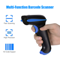 Scanner de codes à barres d'entrepôt Lecteur de codes QR 1D 2D à poignée filaire sans fil Scanners d'inventaire
