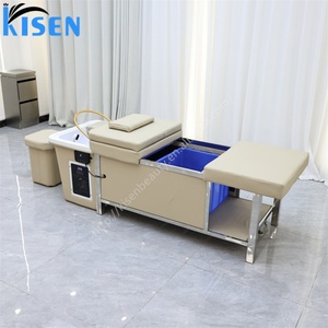KISEN Modern Luxury, Sillón de Lavado de Cabello con Tanque de Agua de 90 Litros, para Spa Capilar y Masajes, Equipo de Salón de Belleza con Calentador de Agua - Product Image 4