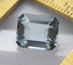 Piedra preciosa aguamarina natural cielo azul Octágono facetado corte 4.25Cts Anabiya gemas África origen para la fabricación de joyas - Product Image 5