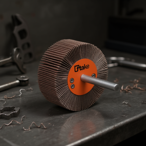 Disco Abrasivo de Tela con Vástago de 80x50 mm para Pulir - Product Image 3