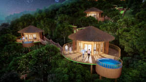 Villa Glamping Moderna per Tutte le Stagioni, <span class=keywords><strong>Casa</strong></span> sull'Albero in Alluminio con Pareti Isolate e Impermeabili per Uso Vacanze o Alberghiero - Product Image 4