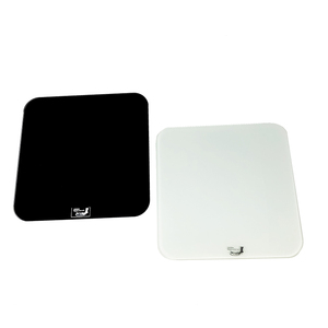 Balance de salle de bain électronique numérique en verre BSCI <span class=keywords><strong>moins</strong></span> chère, 200 kg/440 lb, pour pesée corporelle, couleur noire, prix usine abordable - Product Image 4