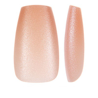 Faux ongles en acrylique à couverture complète, 180 pièces, couleurs unies pré-dessinées, gel souple, application facile, CE