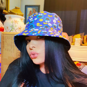 Nuovo cappello elegante per uomo e donna, cappello a secchiello con stampa di Cookie <span class=keywords><strong>Monster</strong></span> - Product Image 3