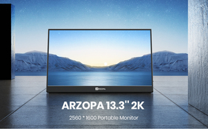 5% את 13.3 אינץ '2k מסך מגע 10k נייד USB נקודות צג משחק עם כוח משיכה חיישן אוטומטי סיבוב - Product Image 3