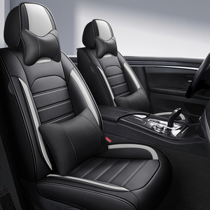 เบาะรถหนังกันน้ำอเนกประสงค์5ที่นั่งสำหรับด้านหน้าและด้านหลังเหมาะสำหรับรถ SUV รถกระบะส่วนใหญ่รถจี๊ป - Product Image 2