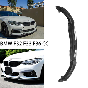 Pour Série 4 F32/F33/F36 Coupé Style CC Lèvre avant en fibre de carbone 2013-2019 - Product Image 2