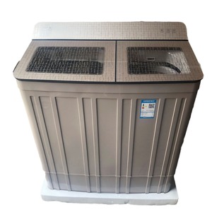 Lave-<span class=keywords><strong>linge</strong></span> semi-automatique à double cuve de grande capacité 15 kg, laveuse-sécheuse portable à chargement par le haut avec commande mécanique - Product Image 5