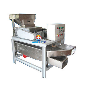 Machine de découpe de noisette de noix de taille réglable Machine de granulateur de noix de hachoir de noyau d'arachide - Product Image 4