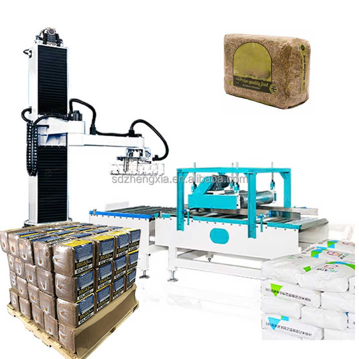 Automatic Bag Box Industrial Robot Stacker Pallet Machine Automatic ...