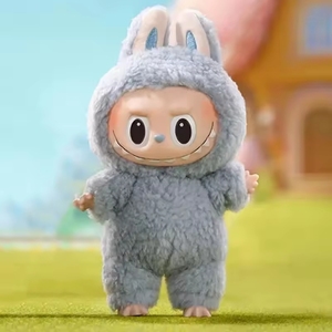 Vente en gros – Figurines d'action PopMart Labubu Exciting Macron V1 100 % originales, boîte mystère, 17 cm, jouets mignons - Product Image 5