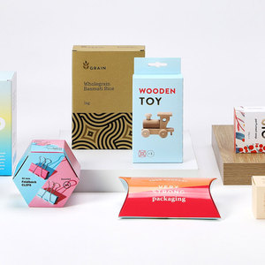 Custom Logo Corrugated Shipping Gift Boxes Set Atacado Cardboard Chocolate Embalagem com forro de esponja para pequenas empresas - Product Image 1