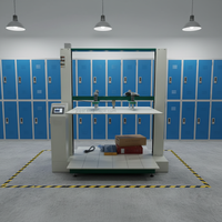 Máquina de Prueba de Presión para Apilamiento de Cartones con Control por Computadora ISO 12048, 10kn 20kn, Protección IP55, 220V 500W