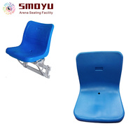 Chaise de stade à dossier haut en HDPE 100% vierge, résistante aux UV, anti-âge, couleur Pantone personnalisée, OEM, garantie 10 ans