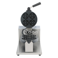 Prix direct d'usine, meilleur mini gaufrier, gaufres rondes, plaques amovibles, gaufrier professionnel commercial, vente