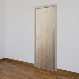 Puerta de Madera de Diseño 3D Más Vendida, Moderna, Corredera, Interior y Exterior, Hecha de MDF y PVC, Directamente de Fábrica en Vietnam - Product Image 5