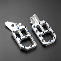 Repose-pieds larges en aluminium CNC 6061 pour Surron Ultra Bee X, pièces et accessoires de moto électrique tout-terrain