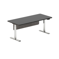 Bureau de direction moderne intelligent réglable en hauteur, simple et pour les gestionnaires et les patrons
