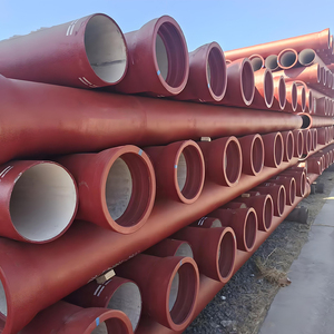 ISO2531 EN545 EN598 C25 C30 C40 Struktur Gusseisen Rund K9 Klasse Schweißflansch Doppelflansch Rohr - Product Image 4