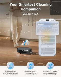 Aspiradora Robótica Inteligente Original Ecovacs Deebot T90 Pro, Limpieza <span class=keywords><strong>sin</strong></span> Necesidad de Lavar, Barredora Robótica con la Mejor Navegación Láser LDS - Product Image 6